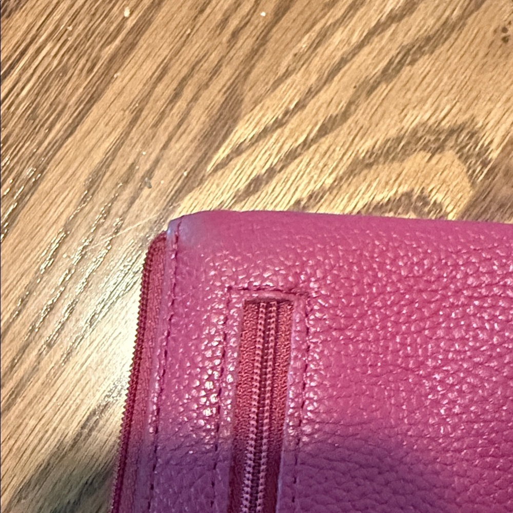 Giani Bernini‎ Fuchsia Leather Wallet - Picture 7 of 10